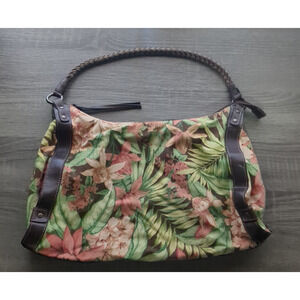Fossil Flower Hand Bag / Purse